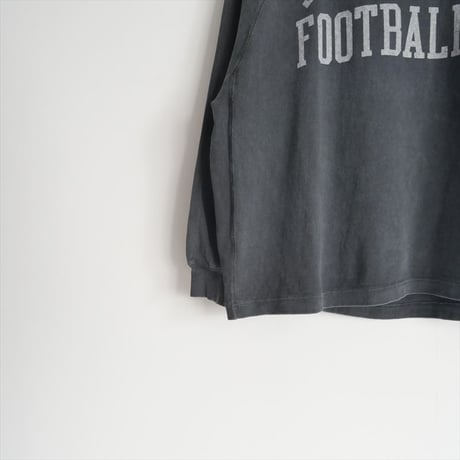 2024AW・人気完売品 / REMI RELIEF / FOOTBALL RAGLAN L/S Tシャツ(black) / 24070521003930 / 2501-0337