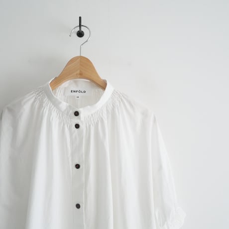2023 / ENFOLD / GATHER-SLEEVE BLOUSE / 300GS230-2360 / 2310-0506