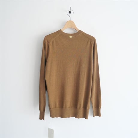 2023SS / 未使用 / DEUXIEME CLASSE / BRONZER RICH クルーネック / 23080500416010 / 2404-0932