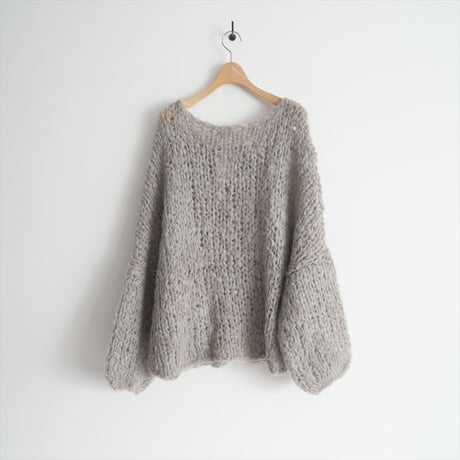 継続販売品 / Plage / HAND KNIT ジャンボタム プルオーバー / 23080922500140 / 2412-0157