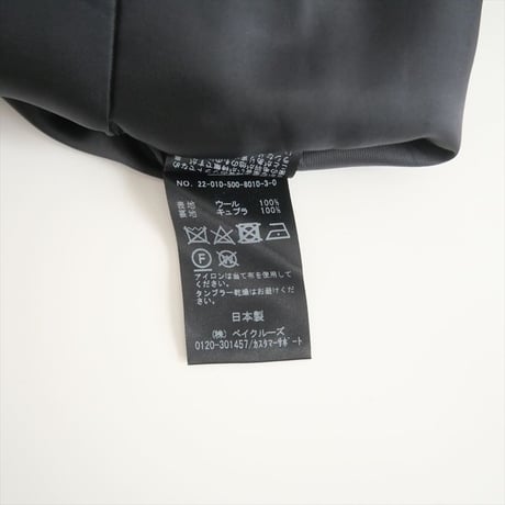 2022AW / DEUXIEME CLASSE / Collarless ブレザー(NAVY) / 22010500801030 / 2402-0647