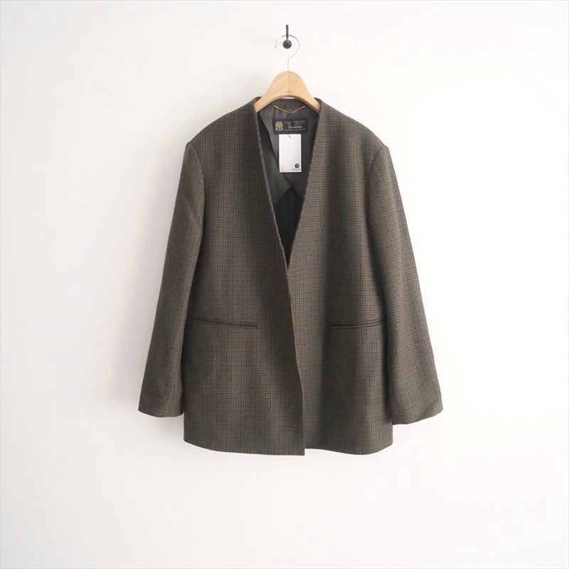 【美品】Curensologyマンテコ　ノーカラージャケット　MANTECO Curensology マンテコノーカラージャケット美品 - メルカリ