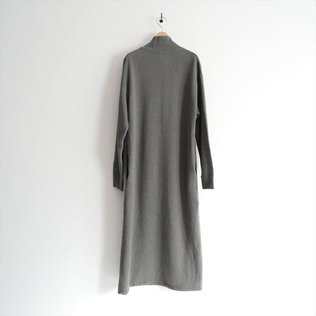 2024AW・人気完売品 / AP STUDIO / ハーフジップスウェットドレス / 24040586801030 / 2504-0186