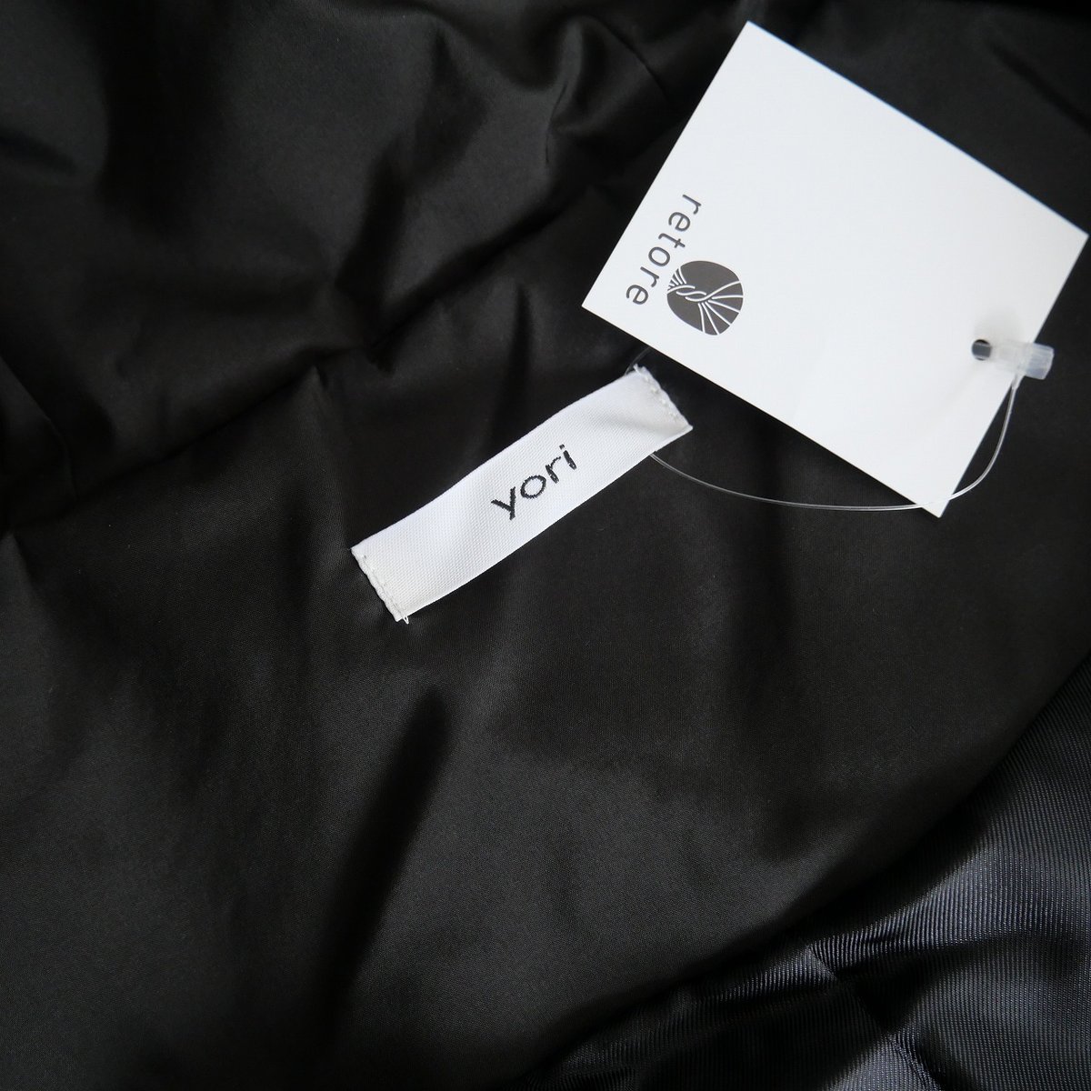 2022AW / yori / キルティングロングコート / YR2225-140AW / 2