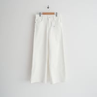 2026SS今季・人気完売品 未使用 DEUXIEME CLASSE Loose Jeans (white) 26030500827010 2606-0254
