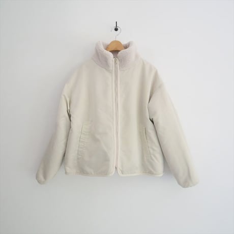 〇2024AW / 未使用 / Plage / reversible boa ブルゾン / 24011922700040 / 2509-1126