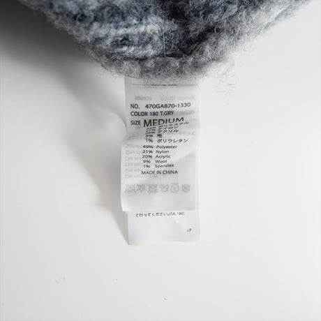 2023AW・人気完売品 / nagonstans / shaggy knit cardigan  / 470GA870-1330 / 2410-0382