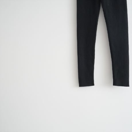 継続販売品 / FREEMAN--B / カシミヤ アゼ編みリブレギンス / 2407-1016