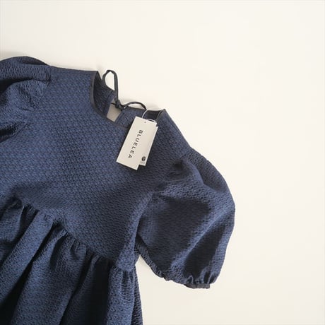 2023・人気完売品 / 未使用 / BLUELEA / Jacquard blouse / 232003-2 / 2412-0860