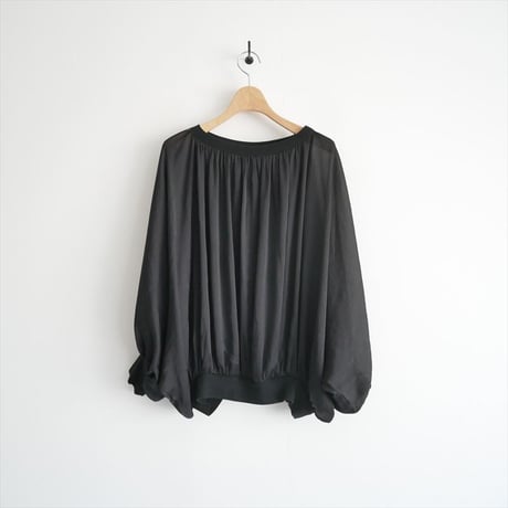 2025SS / PLAIN PEOPLE / 楊柳シフォンブラウス / A1551FB349 / 2511-0375