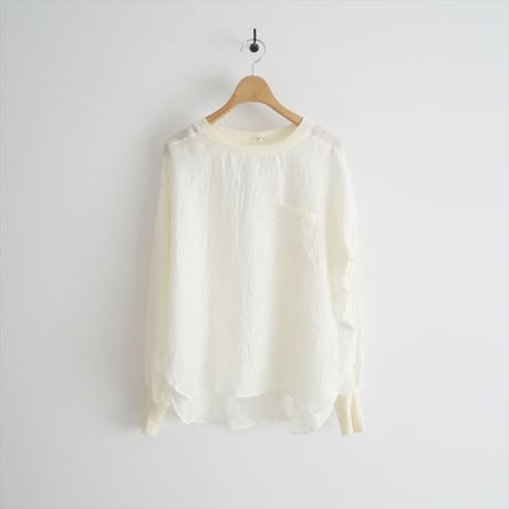 継続販売品 / uryya / Silk Rib Tops / 2407-1029