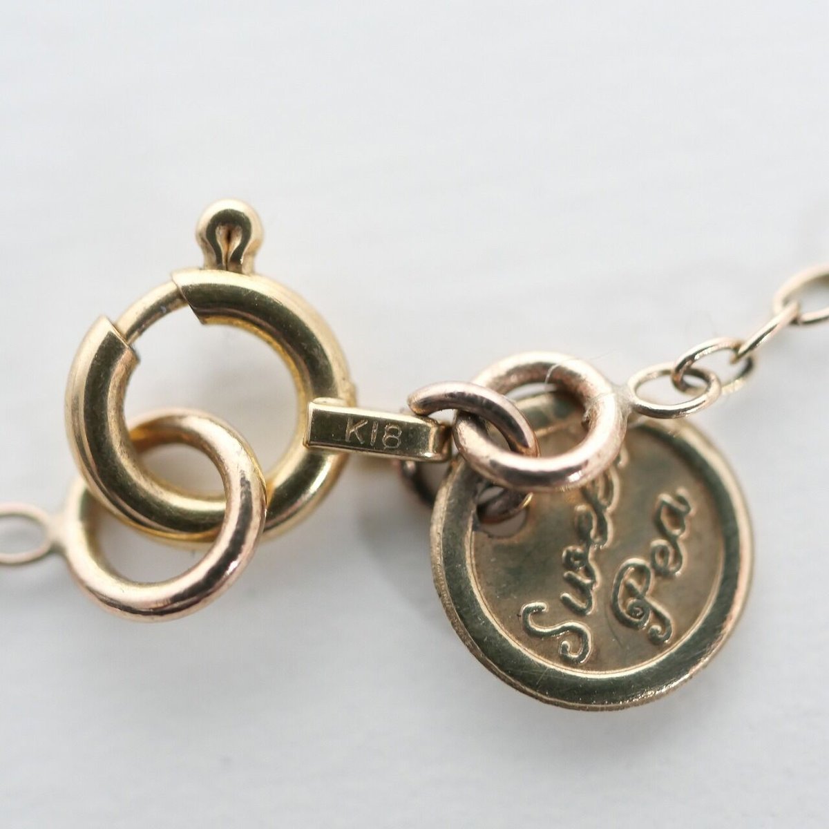 Sweet pea ネックレス　一点物 Sweet Pea / コインネックレス / H.P.FRANCE購入品 / 2309-071