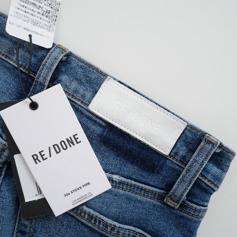 2022 / 未使用 / RE/DONE / 70s Stove Pipe Pants (in