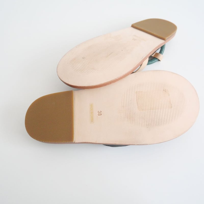 2021SS / nagonstans / アシンメトリーサンダル / 470ES855-22 