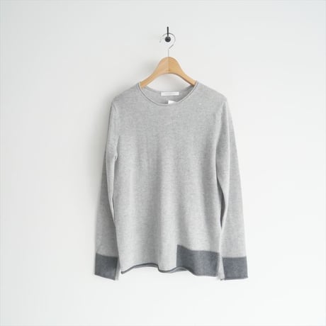 2023AW / GALERIE VIE / スコットランドカシミヤ クルーネックプルオーバー / 23023402312 / 2501-0420