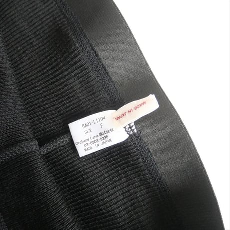 2024 / babaco / Fine Wool Ribbed Pants / BA01-LI104 / 2410-0577
