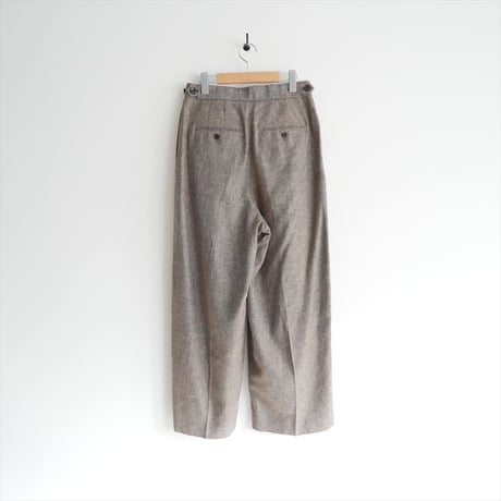 2025SS / SACRA / LINEN COTTON CHAMBRAY PANTS / 125106112 / 2509-2030