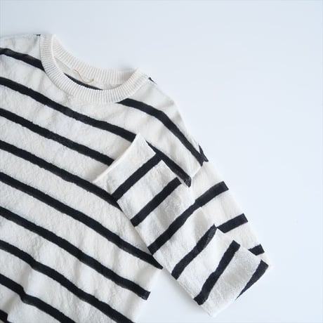 2024SS・人気完売品 / L'Appartement / Border Sheer Knit / 24080560212010 / 2504-0222