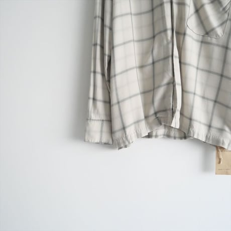 2023・人気完売品 / L'Appartement別注 / REMI RELIEF / CHECK 2WAY SHIRT / 23050570003810 / 2411-0710