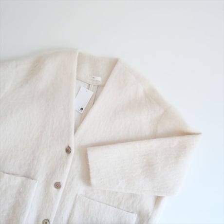 2021AW / yori / ウールモヘアシャギージャケット / YR2125-098AW / 2408-0830