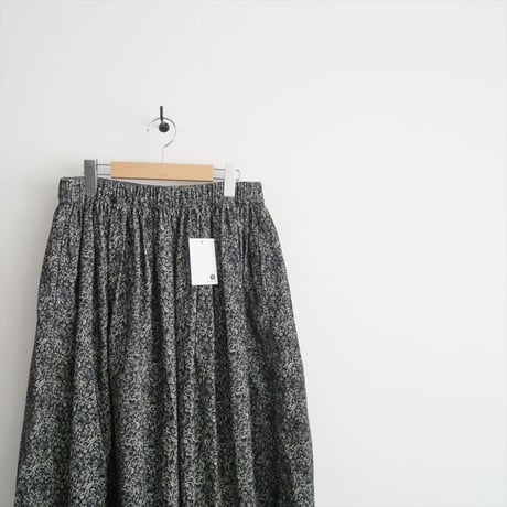 2024AW・人気完売品 / SOIL / CORDUROY FLOWER PRINT SK / NSL24534 / 2505-1070