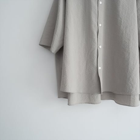 2024SS / FIRMUM / シアサッカーバックフレアシャツ / FR1501S6 / 2507-2131