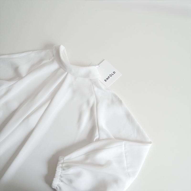 2026SS今季・人気完売品 / 未使用 / ENFOLD STAND DRAPE PULLO