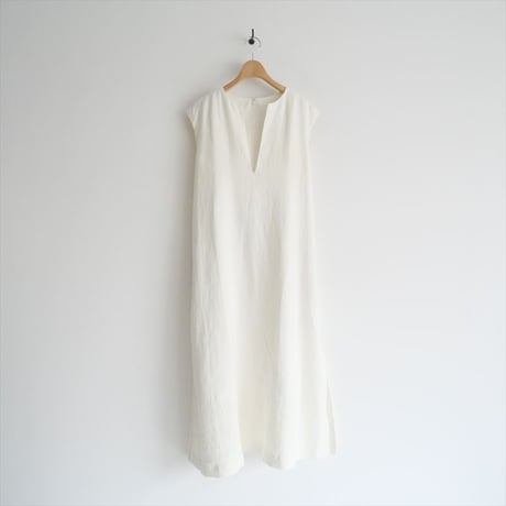 2023SS / 未使用 / Plage / Linen フレア ワンピース / 23040922308020 / 2504-0081