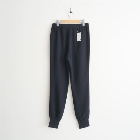 2023AW・人気完売品 / 未使用 / MUSE de Deuxieme Classe購入品 / Col Pierrot / スソリブ パンツ(NAVY) / 2409-0624