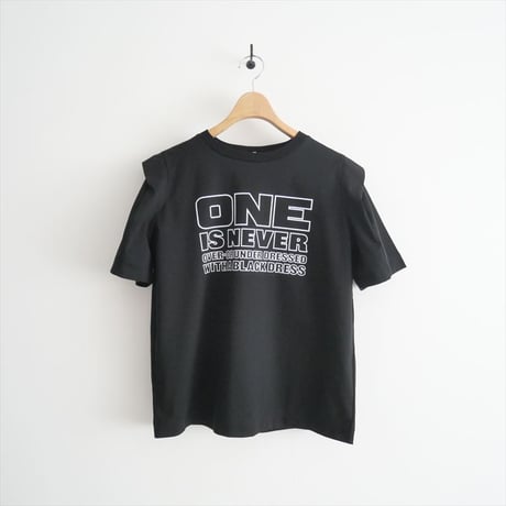 2022SS / 未使用 / スタイリスト金子綾さん着用 / HARDY NOIR / カタパッドフウロゴプリントTEE 2 / 22070208102120 / 2408-0178