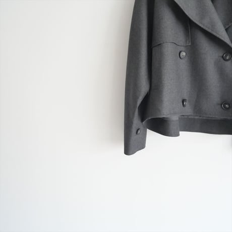 〇2025・人気完売品 / 未使用 / L'Appartement別注 / MINITZ / SHORT TRENCH WOOL / 25010570003510 / 2504-0786