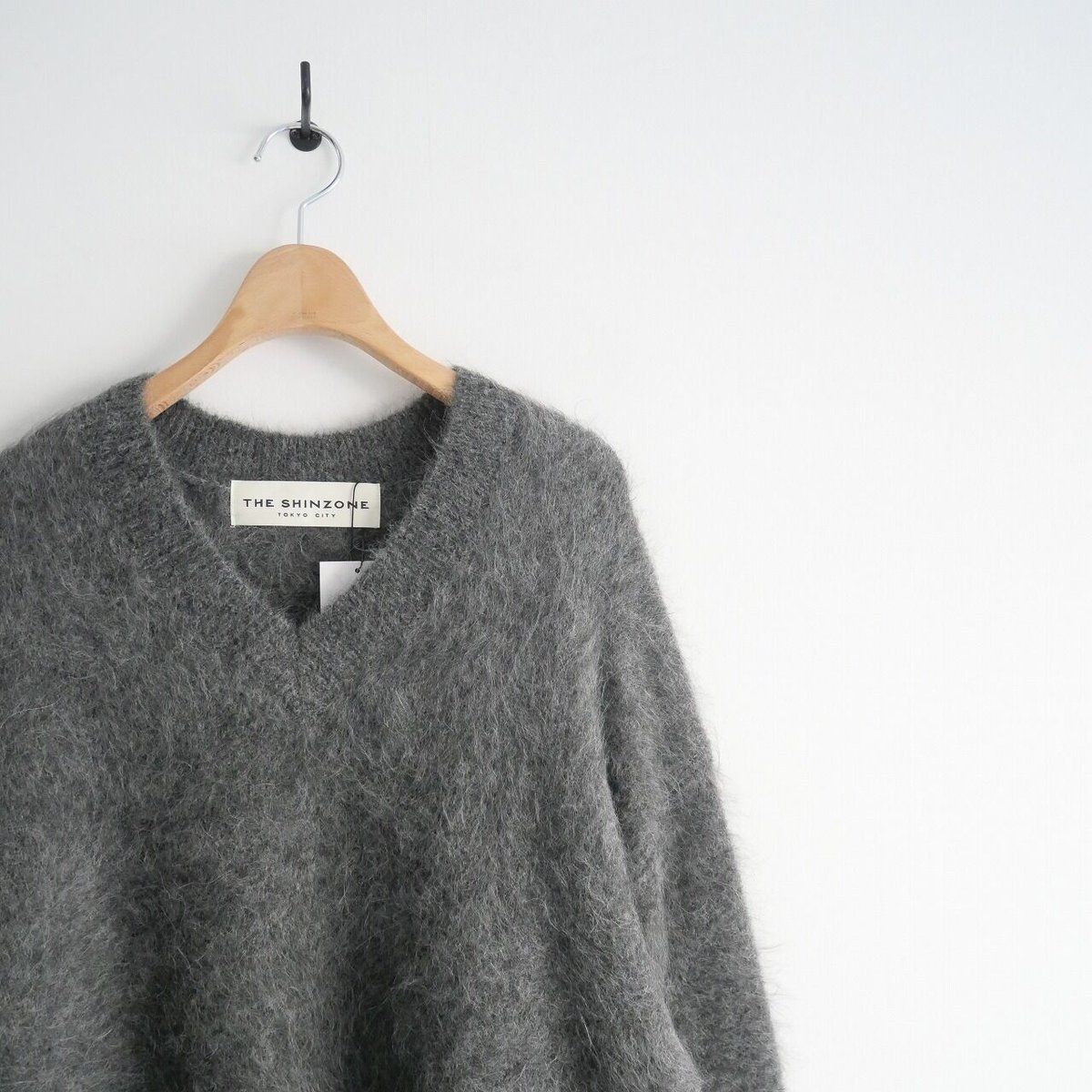 楽天市場】Shinzone シンゾーン アルパカシャギーVネックニットプル  