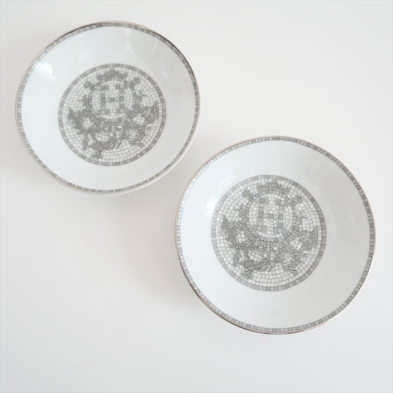 〇2025 / 未使用 / 国内正規店購入品 / HERMES / 醤油皿 〈モザイク 24