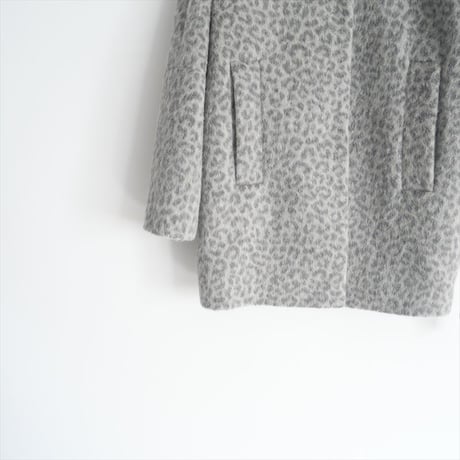 2024AW / 未使用 / TOMORROWLAND collection / アニマルシャギー ノーカラーコクーンコート / 13084408302 / 2501-0262