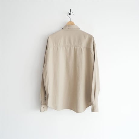 2025SS / Plage Back Satin シャツ 25050922100010 / 2604-1421
