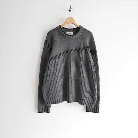 2023AW / MACHATT / ハンドステッチニット / 2505-2210