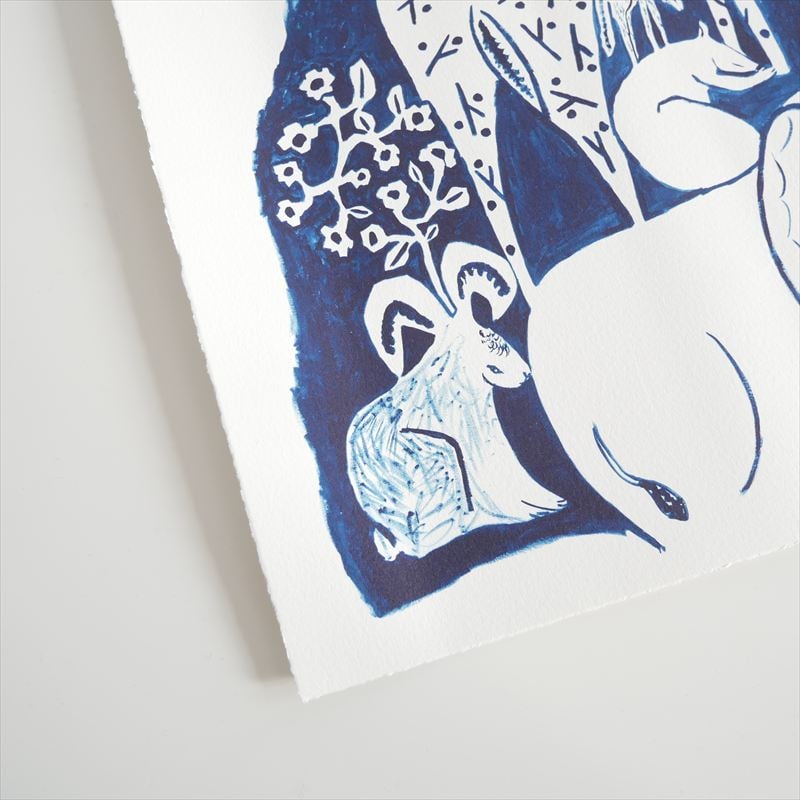 2025 / mina perhonen / life puzzle ポスター / 2512-