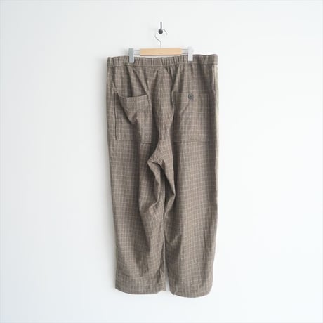 2023AW / journal standard luxe購入品 / AQUAROCK / WOOL CHECK SIDE LINE PANTS / 2501-0593
