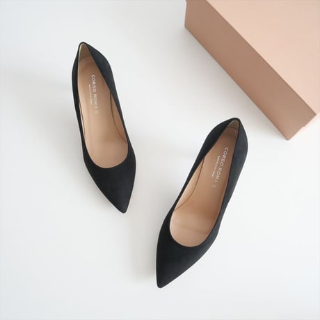 2021AW / 未使用 / Plage購入品 / CORSO ROMA9  / HEEL PUMP 65　スエードパンプス / 21093923002830 / 2405-0194