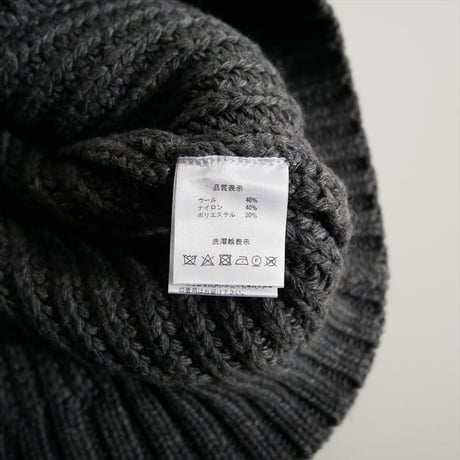 2023AW / MACHATT / ハンドステッチニット / 2505-2210
