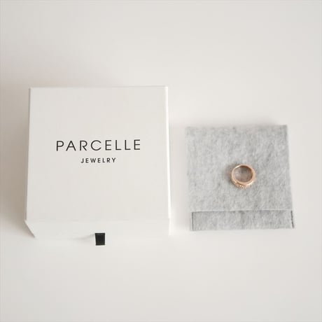 2025 / PARCELLE JEWELRY / パヴェ ピンキーリング / 2601-0804