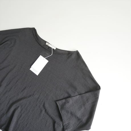 2025SS evam eva / linen pullover / E251K177 2511-1423