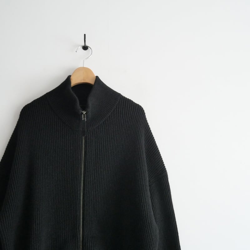 トップス AP STUDIO new zip knit blouson 2023AW AP STUDIO（エーピーストゥディオ）の「new zip knit blouson