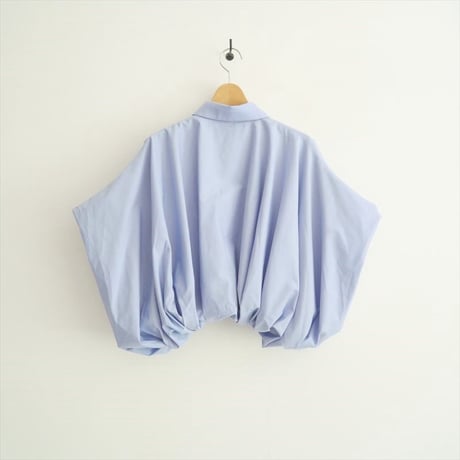 2024・人気完売品 / ENFOLD / WASHABLE BALLOON CROPPED SHIRT / 300HA130-0320 / 2508-0143