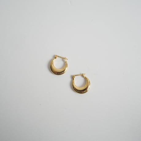 2022 / DEUXIEME CLASSE購入品 / LAVER / MOON ピアス ゴールド / 22091510004110 / 2312-0267