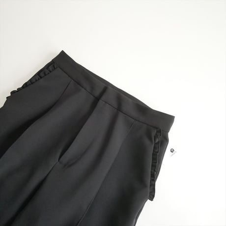 継続販売品 / OHGA POCKET FRILL テーパードパンツ OHGA-4035-5 / 2605-1127