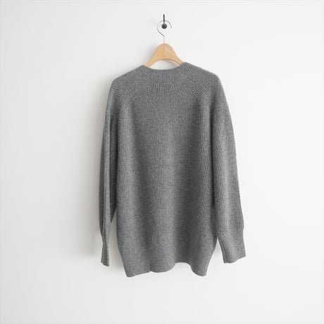 2023AW / Curensology / ウールカシミヤVネックアゼニットプルオーバー / CL306182ER / 2402-0351