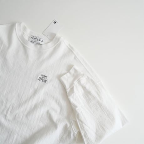 2025 / AP STUDIO購入品 / AMERICANA / Leave it all behindロングスリーブTシャツ / 25070587003510 / 2507-0373