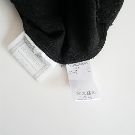2026・人気完売色 / BEARDSLEY コットンレースカットソー BEZ1061206A0002 / 2604-1067