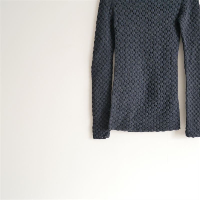 edit for lulu ウールクロシェ　タートルネックニット 2024AW / EDIT.FOR LULU / ウールクロシェタートルトップ / 24080